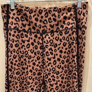 Aqua Athletic Cheetah Print Leggings